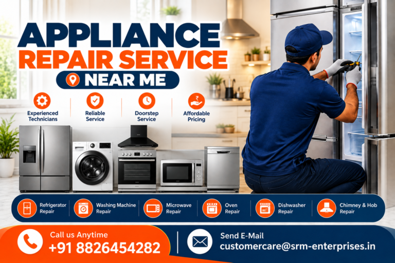 Reliable Appliance Repair Service Near Me for Quick and Professional Solutions | SRM Enterprises