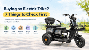 Buying an Electric Trike? 7 Things to Check First