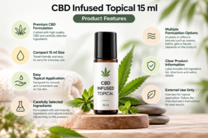 CBD Infused Topical 15 ml: A Closer Look at Product Features and Ingredients