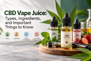 CBD Vape Juice: Types, Ingredients, and Important Things to Know