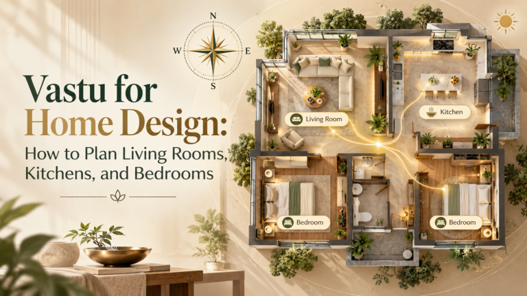 Vastu for Home Design: How to Plan Living Rooms, Kitchens, and Bedrooms