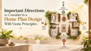 Important Directions to Consider in a Home Plan Design With Vastu Principles