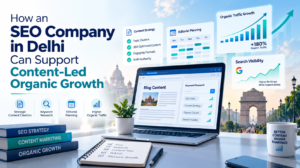 How an SEO Company in Delhi Can Support Content-Led Organic Growth