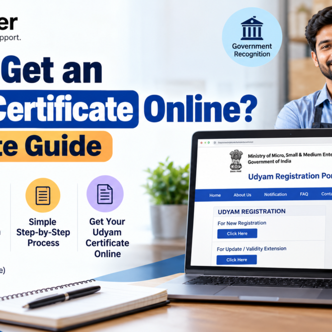 How to Get an MSME Certificate Online? Complete Guide