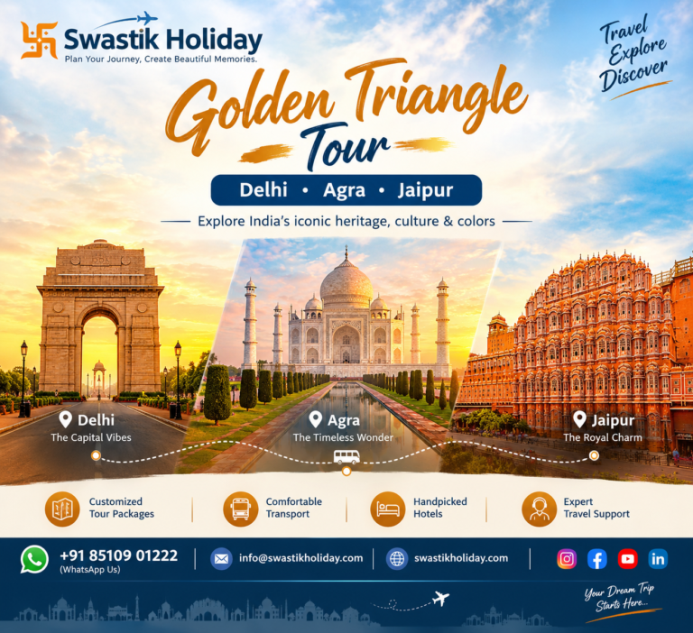 Golden Triangle Tours & Trips – Swastik Holiday