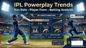 IPL Cricket Match Guide: Powerplay Trends, Run Rates and Key Player Stats