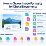 How to Choose Image Formats for Digital Documents