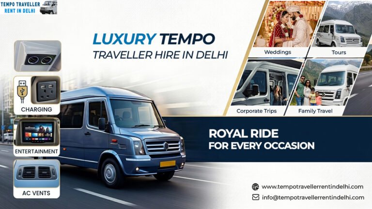 How Can I Book a Tempo Traveller from Delhi Online from Anywhere?