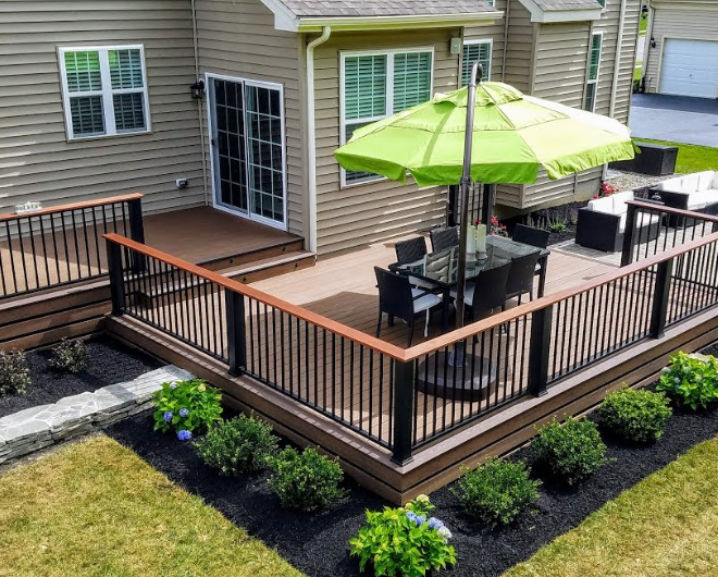 Red Rock Outdoor Living: Backyard Installation for New Homes