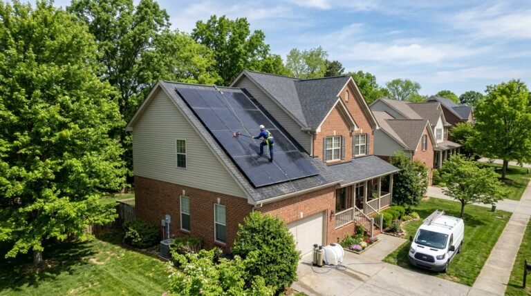 What to Know About Safe Solar Panel Cleaning for Homes in Spring Hill TN