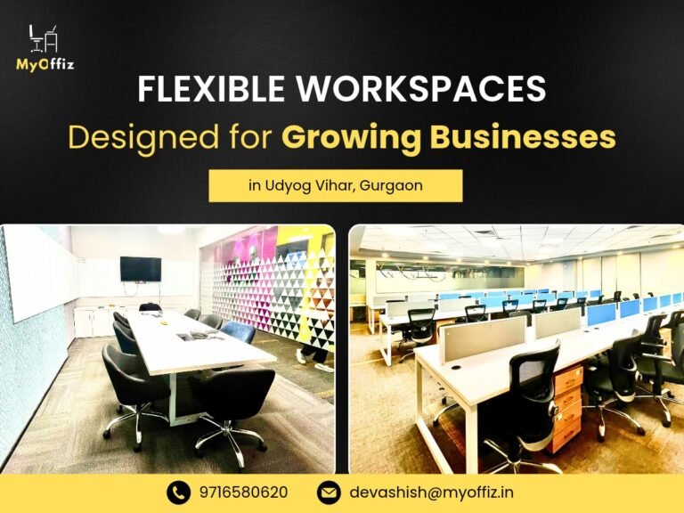 Shared Office Space in Gurgaon: Is It Better Than Renting Your Own Office in Udyog Vihar?