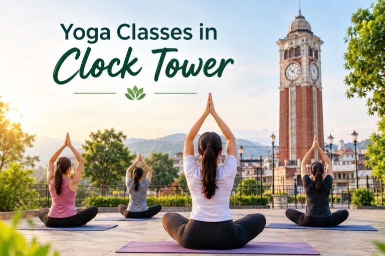 Yoga Classes in Clock Tower for Stress Relief and Relaxation